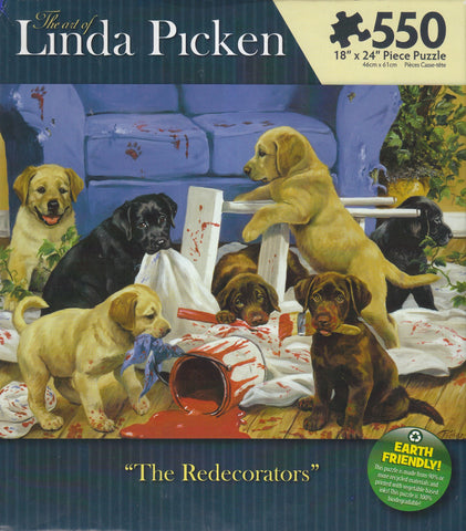 Redecorators 550 Piece Puzzle