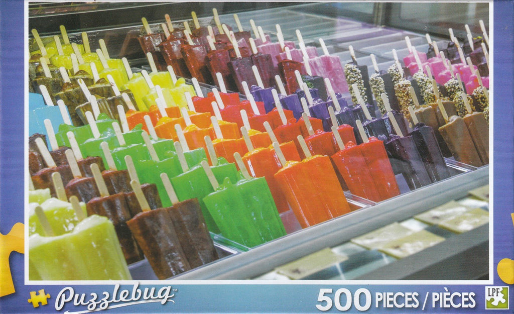 Puzzlebug 500 - Colorful Popsicles