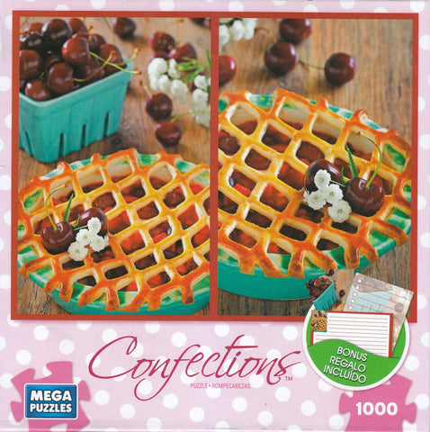 Pie with Apples and Cherries 1000 Piece Puzzle