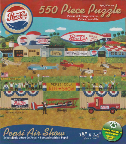 Pepsi Air Show 550 Piece Puzzle
