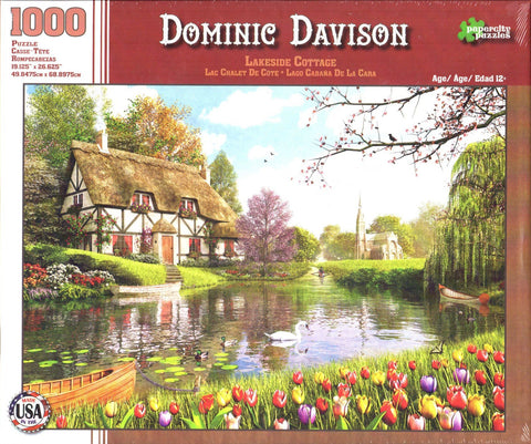 Lakeside Cottage 1000 Piece Puzzle