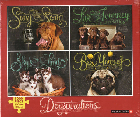 Dogspirations 1000 Piece Puzzle