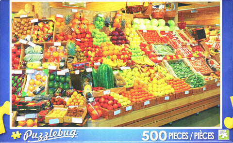 Puzzlebug 500 - Colorful Fruit Stand
