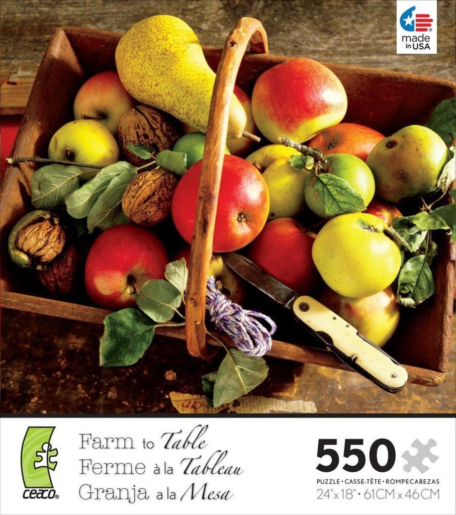 Fruit 550 Piece Puzzle