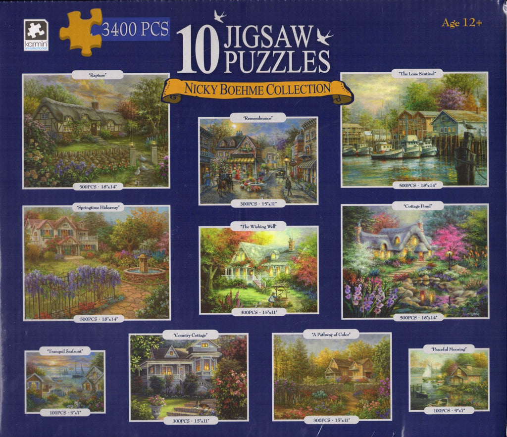 Nicky Boehme 10 Jigsaw Puzzle Collection