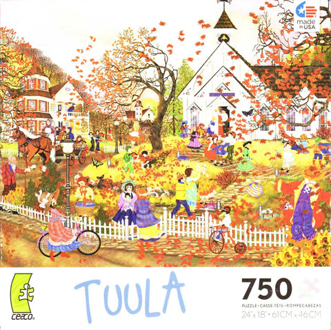 Tuula Autumn School Days 750 Piece Puzzle