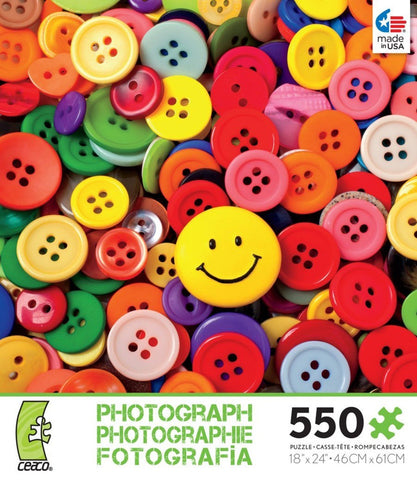 Buttons 550 Piece Puzzle