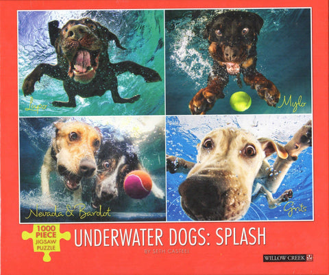 Underwater Dogs: Splash 1000 Piece Puzzle