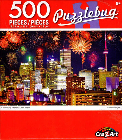 Puzzlebug 500 - Canada Day Fireworks Over Toronto
