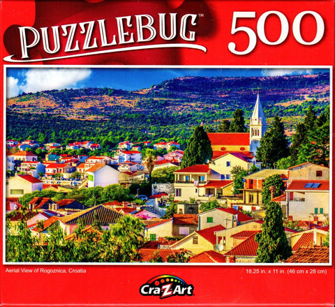 Puzzlebug 500 - Aerial View of Rogoznica Croatia