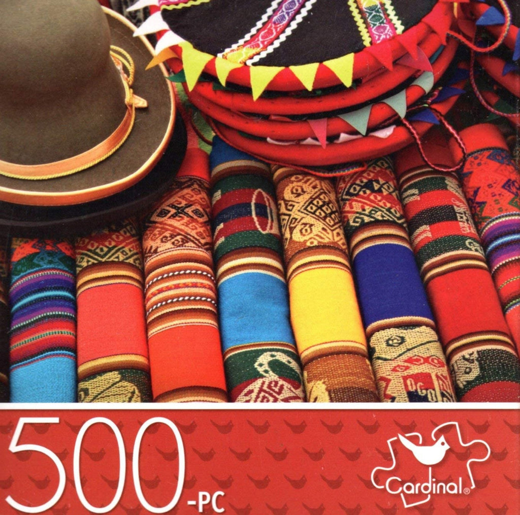 Market in Peru 500 Piece Puzzle