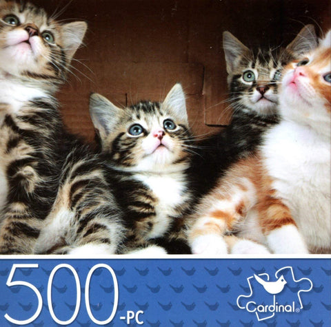 Little Kittens in a Box 500 Piece Puzzle