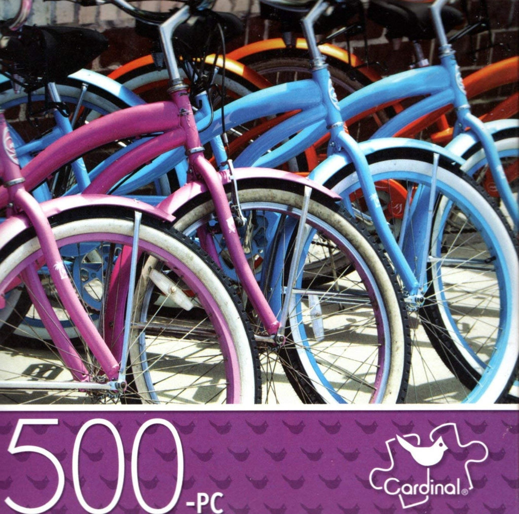 Bicycles Parked 500 Pice Puzzle