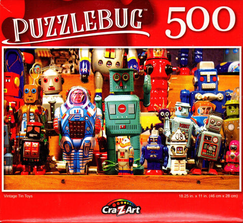 Puzzlebug 500 - Vintage Tin Toys