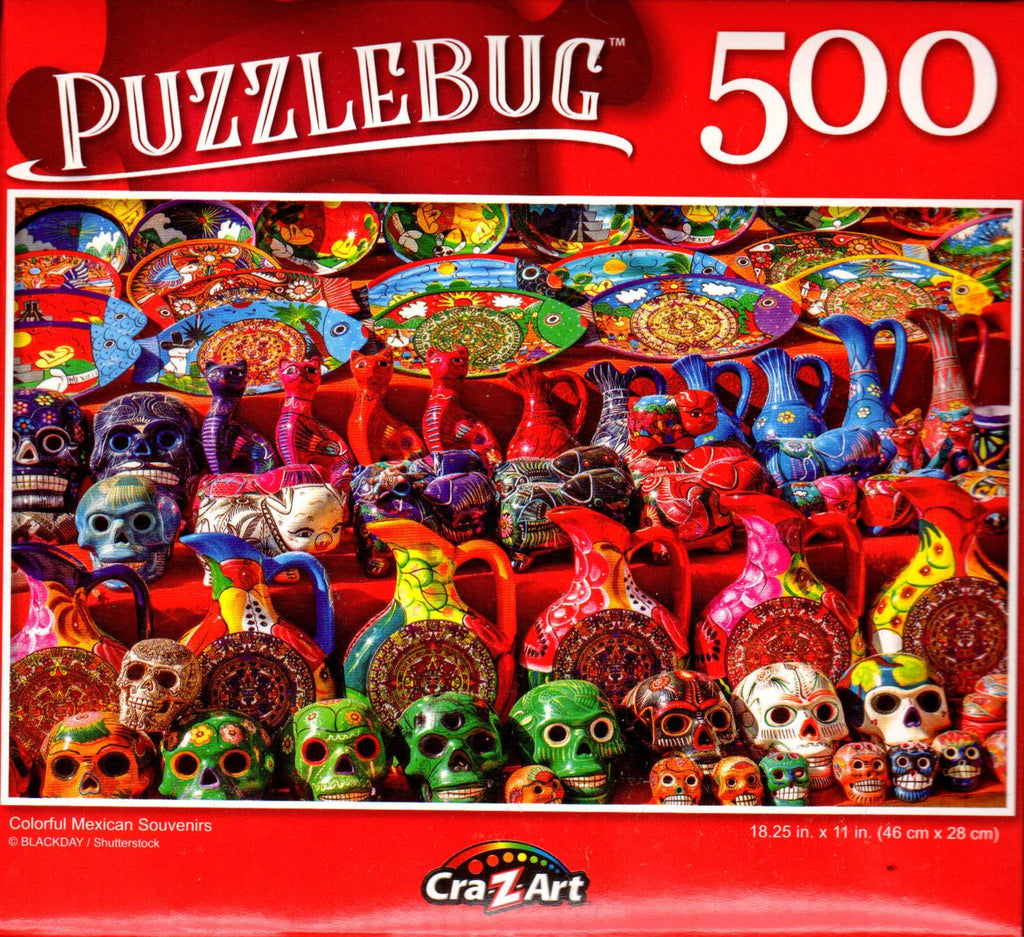 Puzzlebug 500 - Colorful Mexican Souvenirs