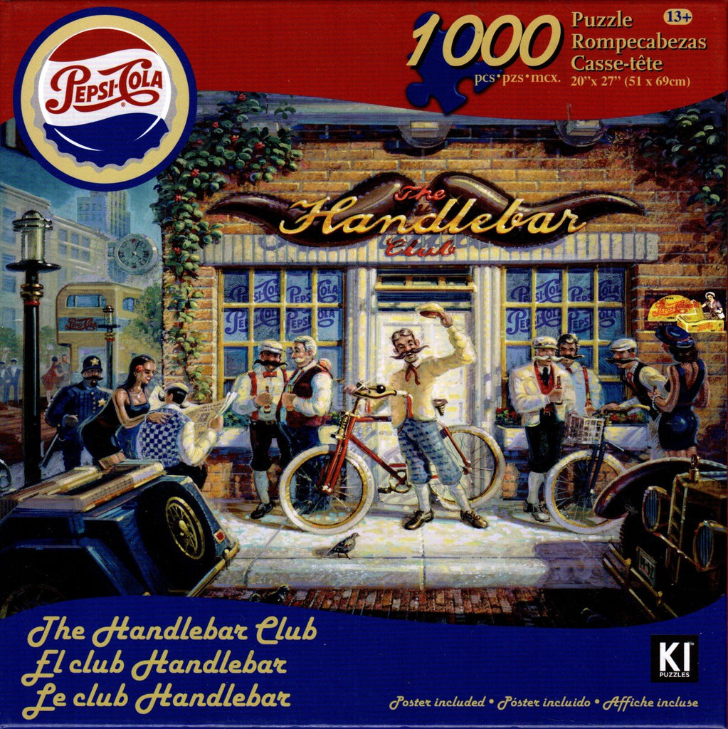 Handlebar Club 1000 Piece Puzzle