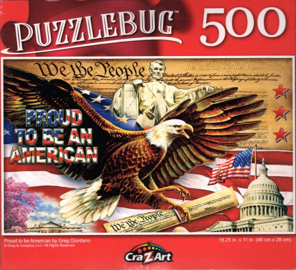 Puzzlebug 500 - Proud to be American