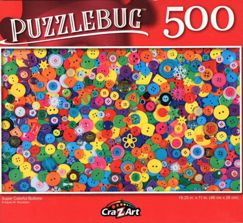 Puzzlebug 500 - Super Colorful Buttons