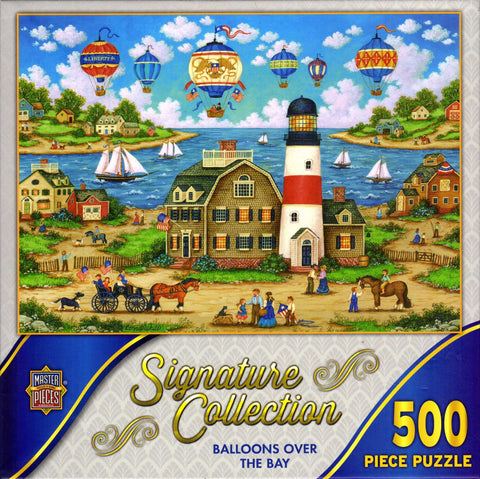 Balloons Over The Bay 500 Piece Puzzle