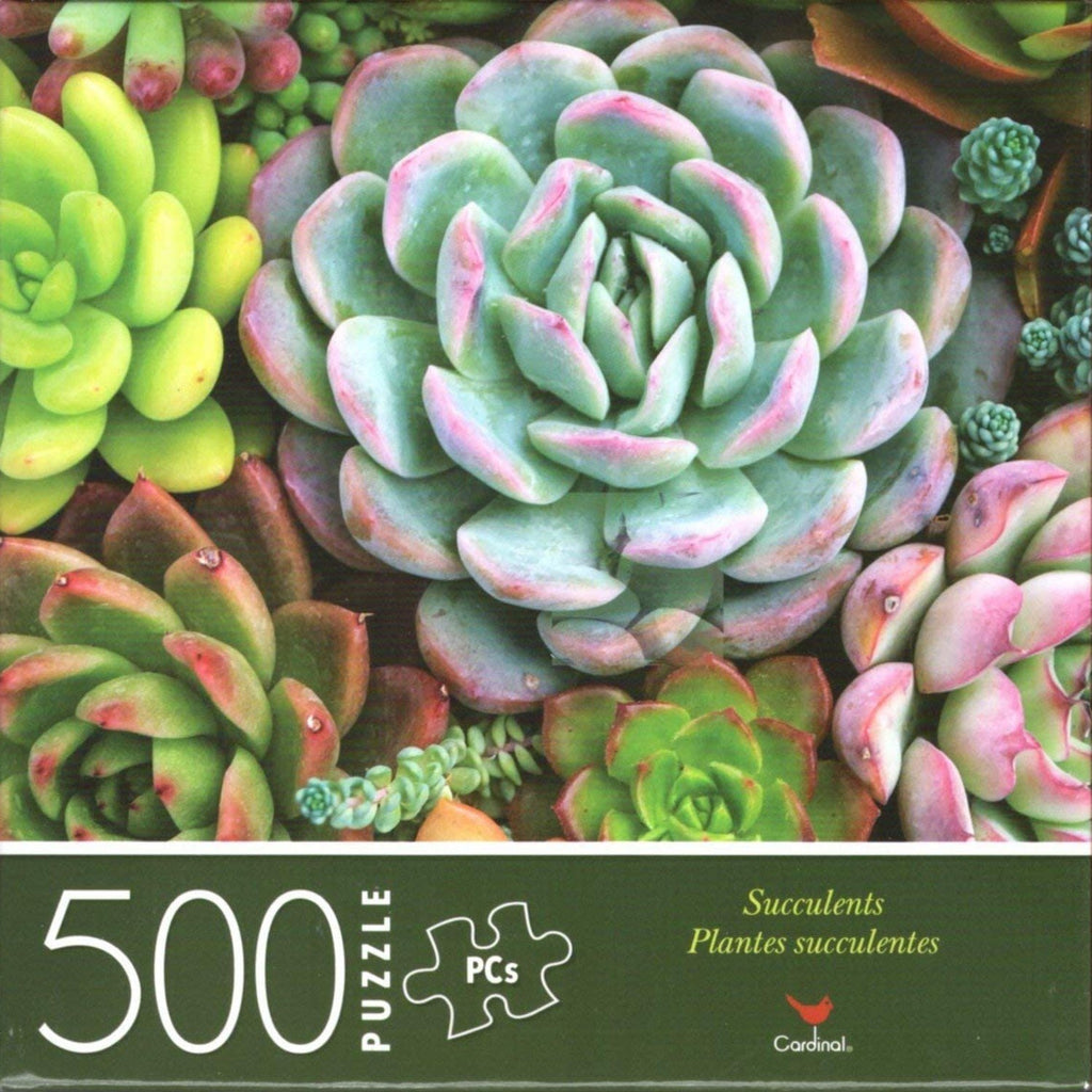 Succulents 500 Piece Puzzle