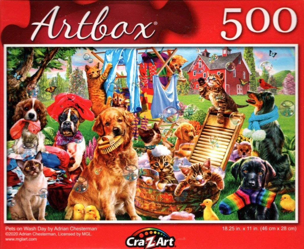 Artbox 500 - Pets on Wash Day